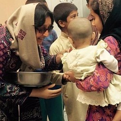 Delivering aid to vulnerable communities in Jammu