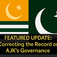 Azad Kashmir with Jammu has split law and financial control